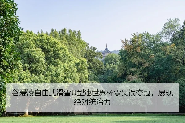 谷爱凌自由式滑雪U型池世界杯零失误夺冠，展现绝对统治力